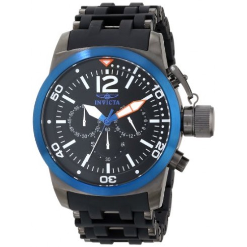 Invicta Sea Spider Black Dial Black Polyurethane Men's Watch 14869 watches