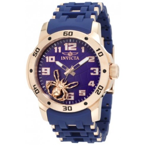 Invicta Sea Spider Blue Dial Blue Rubber Men's Watch 10299 watches