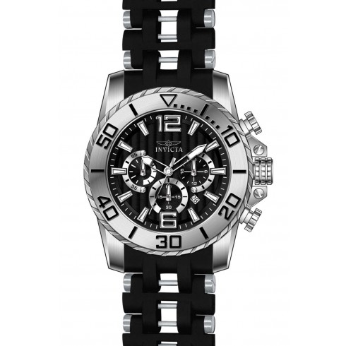 Invicta Sea Spider Chronograph Black Dial Black Polyurethane Rubber Men's Watch 20284 watches