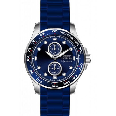 Invicta Signature Blue Dial Blue Ion-plated Mens Watch 7082 watches