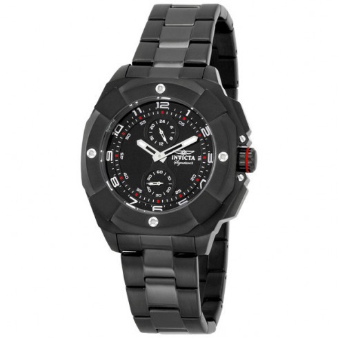 Invicta Signature II Chronograph Black Dial Black PVD Men's Watch 7300 watches