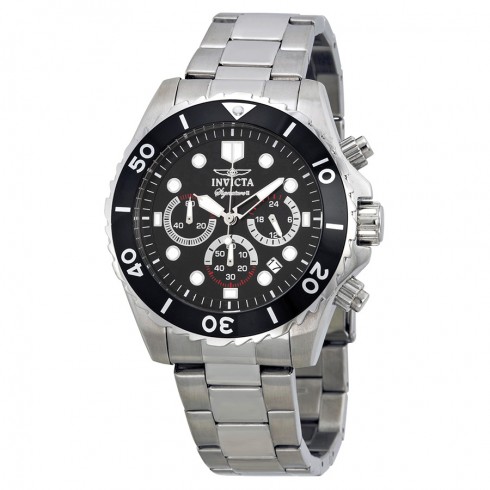 Invicta Signature II Chronograph Black Dial Steel Men's Watch 7366 watches