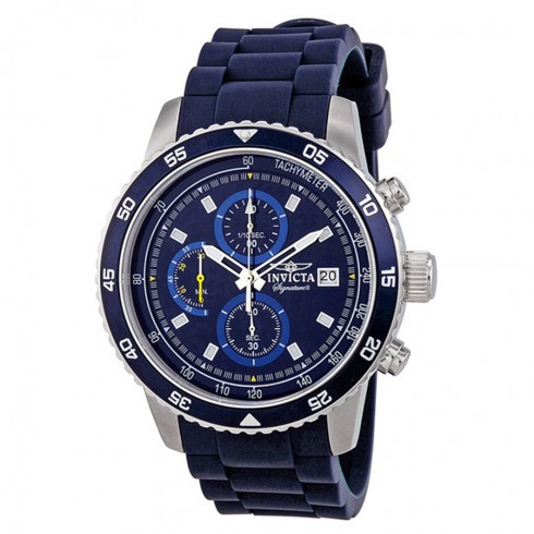 Invicta Signature II Chronograph Blue Dial Men's Watch 7395 watches