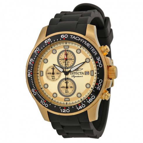 Invicta Signature II Chronograph Gold-tone Men's Watch 7373 watches