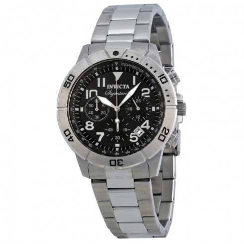 Invicta Signature II Chronograph Tachymeter Stainless Steel Men's Watch 7349 watches