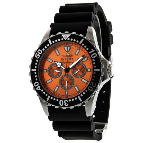 Invicta Signature II Divers Multi-Function Orange Dial Men's Watch 7438 watches