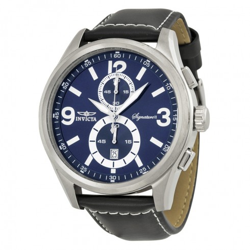 Invicta Signature II Elegant Blue Dial Chronograph Men's Watch 7416 watches