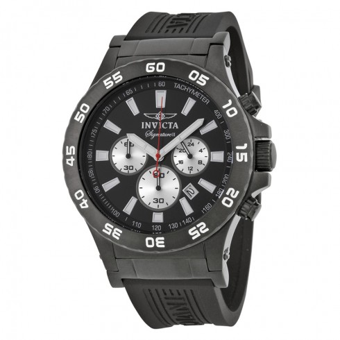 Invicta Signature II Ralford Chrono Black Dial Men's Watch 7446 watches