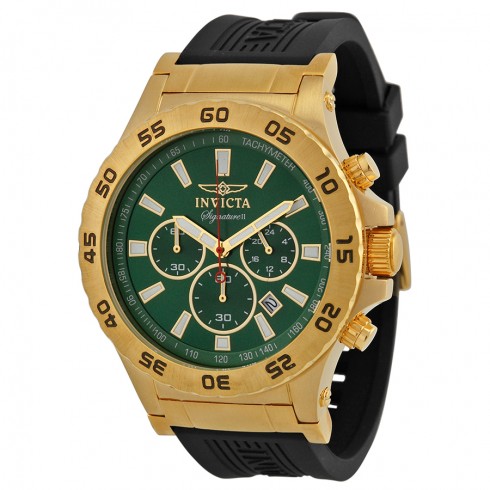 Invicta Signature II Ralford Chrono Green Dial Men's Watch 7444 watches