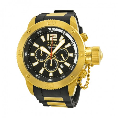 Invicta Signature II Russian Diver Black Dial Chronograph Men's Watch 7427 watches