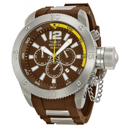 Invicta Signature II Russian Diver Brown Dial Chronograph Men's Watch 7426 watches