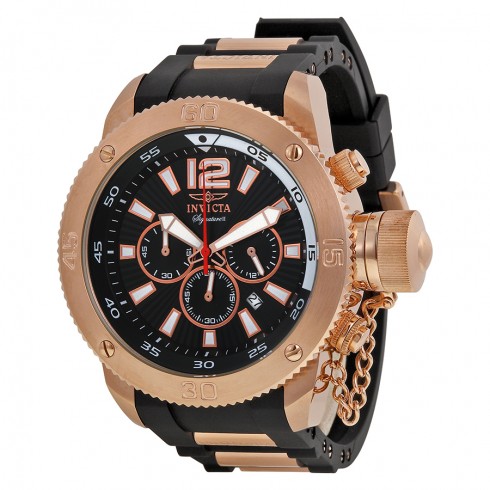 Invicta Signature II Russian Diver Chronograph Black Dial Men's Watch 7428 watches