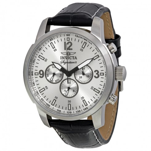 Invicta Signature II Silver Dial Quartz Stainless Steel Men's Watch 7338 watches