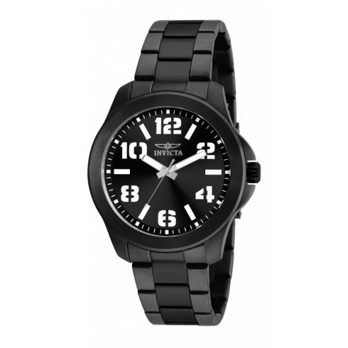Invicta Specialty Black Dial Men's Black Stainless Steel Watch 21399 watches