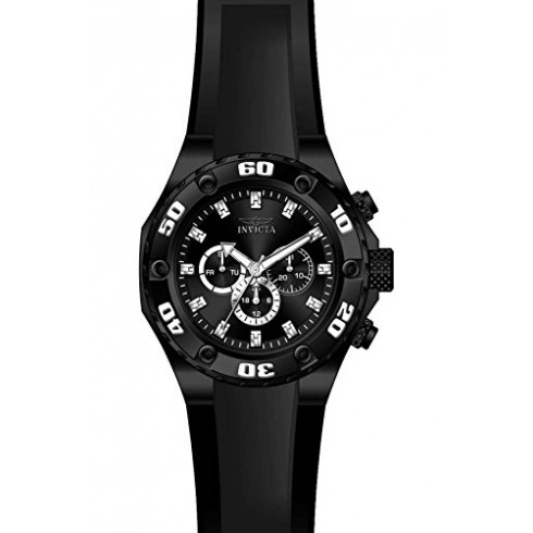 Invicta Specialty Black Dial Men's Multifunction Watch 21459 watches