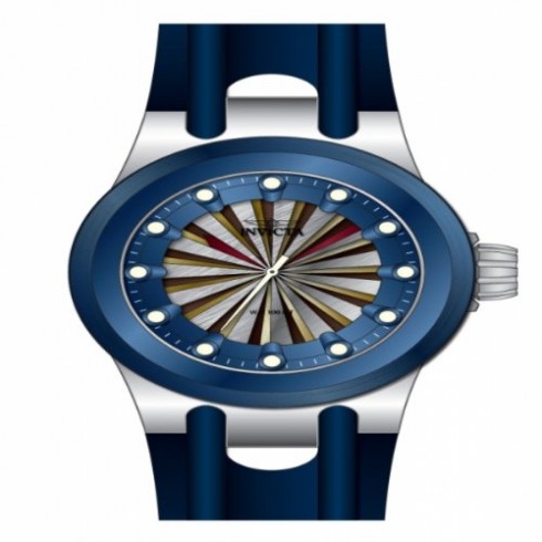 Invicta Specialty Blue Dial Blue Rubber Men's Watch 15866 watches