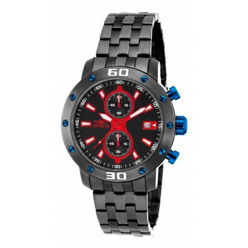 Invicta Specialty Chronograh Black Dial Gunmetal Ion-plated Men's Watch 18183 watches