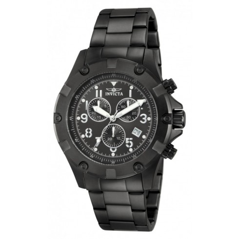 Invicta Specialty Chronograph Black Dial Black Ion-plated Men's Watch 13623 watches