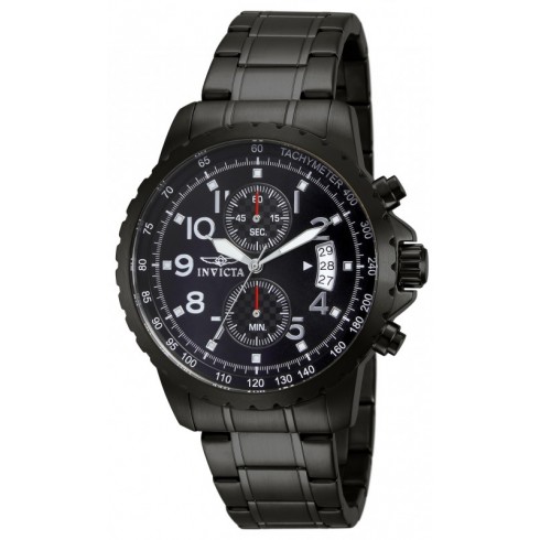 Invicta Specialty Chronograph Black Dial Black Ion-plated Men's Watch 13787 watches