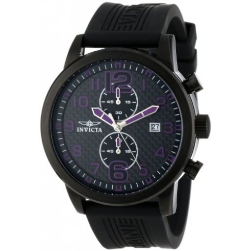Invicta Specialty Chronograph Black Dial Black Ion-plated Men's Watch 13838 watches