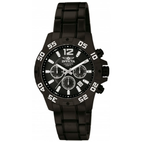 Invicta Specialty Chronograph Black Dial Black Ion-plated Men's Watch 1505 watches