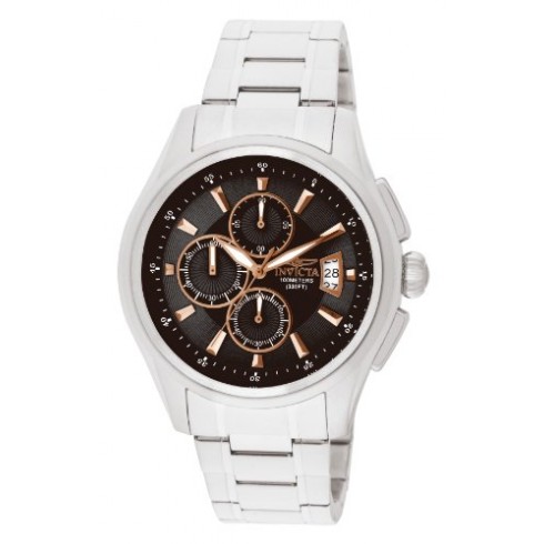Invicta Specialty Chronograph Black Dial Stainless Steel Men's Watch 1483 watches