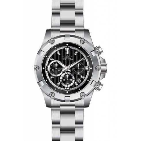 Invicta Specialty Chronograph Black Dial Stainless Steel Men's Watch 15601 watches