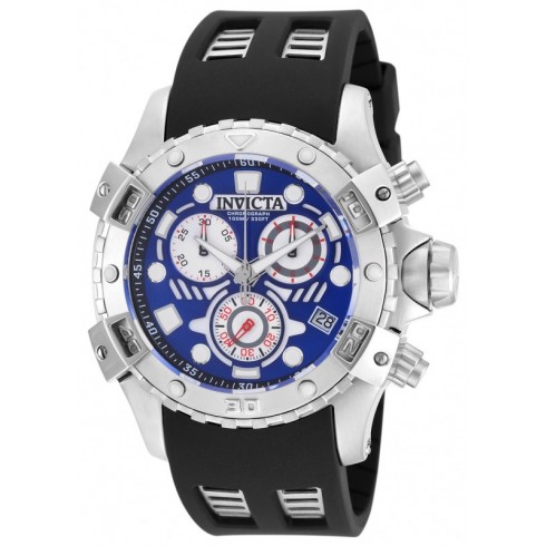 Invicta Specialty Chronograph Blue Dial Black Polyurethane Men's Watch 18858 watches