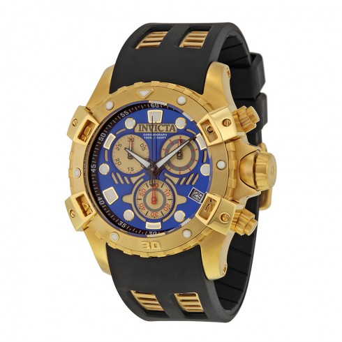 Invicta Specialty Chronograph Blue Dial Black Polyurethane Men's Watch 18860 watches