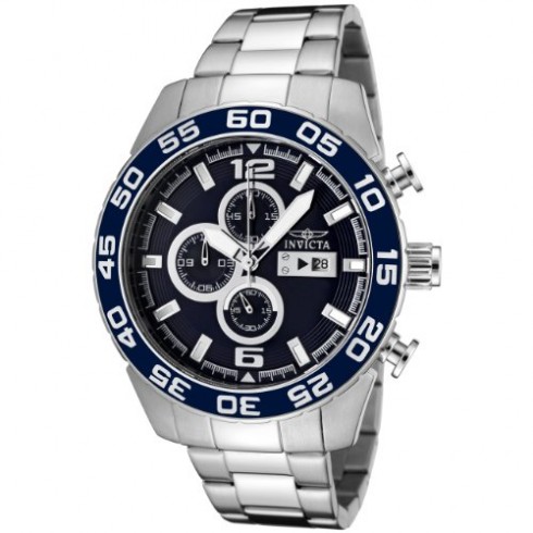 Invicta Specialty Chronograph Blue Dial Stainless Steel Men's Watch 1013 watches