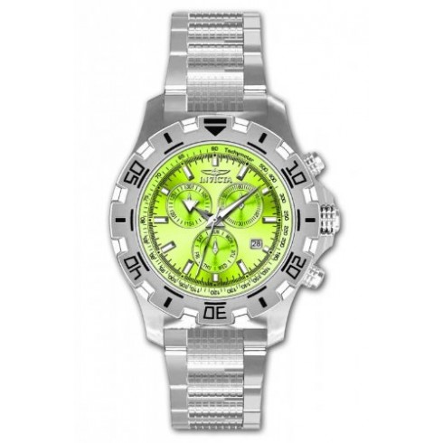 Invicta Specialty Chronograph Green Dial Stainless Steel Men's Watch 80162 watches