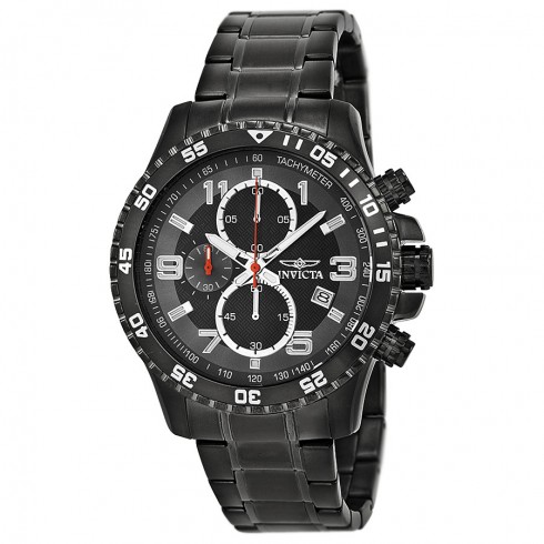 Invicta Specialty Chronograph Grey Dial Gunmetal Ion-plated Men's Watch 14879 watches