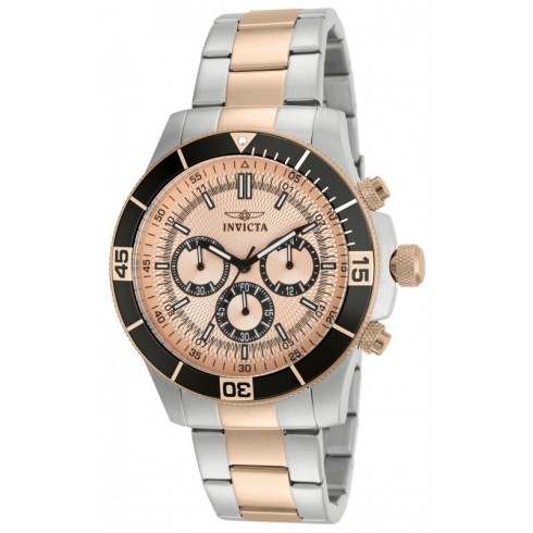 Invicta Specialty Chronograph Rose Dial Two-tone Men's Watch 12842 watches