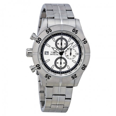 Invicta Specialty Chronograph Silver Dial Stainless Steel Men's Watch 11274 watches