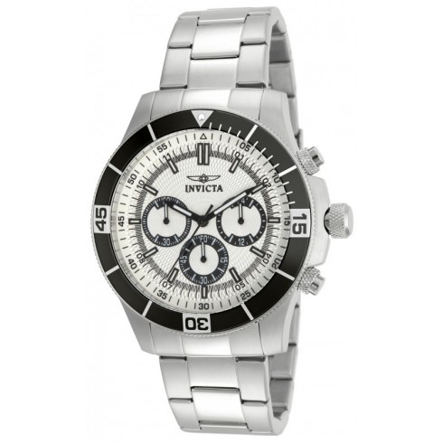 Invicta Specialty Chronograph Silver Dial Stainless Steel Men's Watch 12841 watches