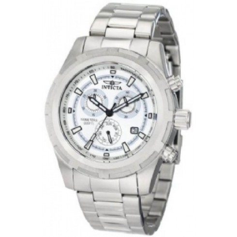 Invicta Specialty Chronograph Silver Dial Stainless Steel Men's Watch 1558 watches