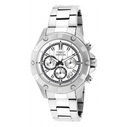 Invicta Specialty Chronograph Silver Dial Stainless Steel Men's Watch 15602 watches