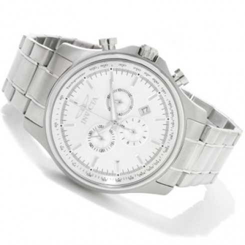 Invicta Specialty Chronograph Silver Dial Stainless Steel Men's Watch 1833 watches