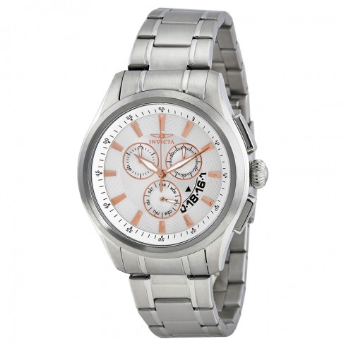 Invicta Specialty Chronograph Silver Dial Stainless Steel Men's Watch 1974 watches