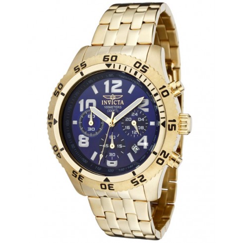 Invicta Specialty Chronograph Tachymeter Gold-tone Men's Watch 1490 watches
