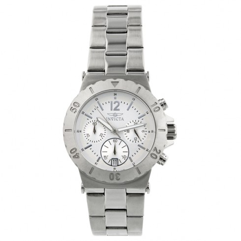 Invicta Specialty Collection Chronograph Silver Dial Stainless Steel Men's Watch watches