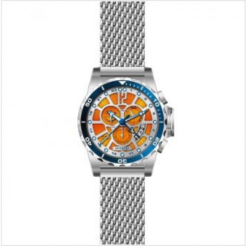 Invicta Specialty GMT Multi-Function Orange Dial Stainless Steel Men's Watch 80268 watches