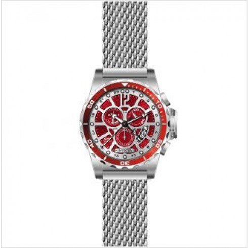Invicta Specialty GMT Multi-Function Red Dial Stainless Steel Men's Watch 80264 watches