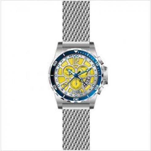 Invicta Specialty GMT Multi-Function Yellow Dial Stainless Steel Men's Watch 80267 watches