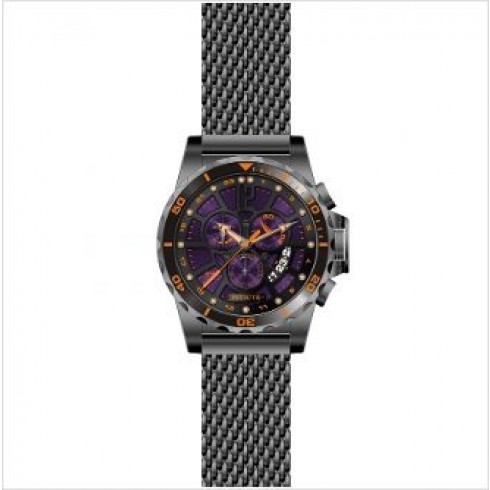 Invicta Specialty GMT Purple Dial Stainless Steel Men's Watch 80270 watches