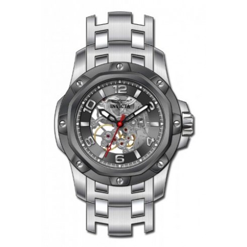 Replica Invicta Specialty Grey Skeleton Stainless Steel Men's Watch 16125 Watch