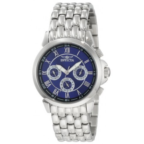 Invicta Specialty Multi-Function Blue Dial Stainless Steel Men's Watch 2876 watches