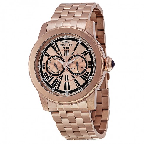 Invicta Specialty Multi-Function Rose Dial Rose Gold Ion-plated Men's Watch 14590 watches
