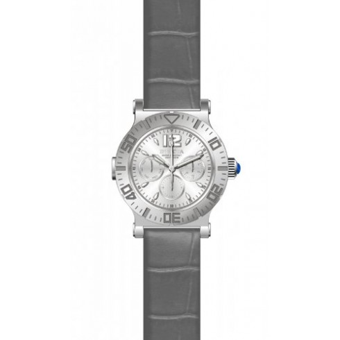 Invicta Specialty Multi-Function Silver Dial Grey Leather Ladies Watch 14919 watches