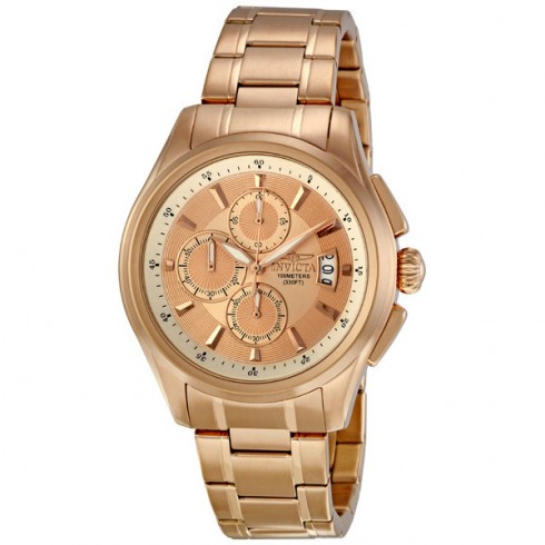 Invicta Specialty Quartz Chronograph Rose Gold-tone Men's Watch 1485 watches